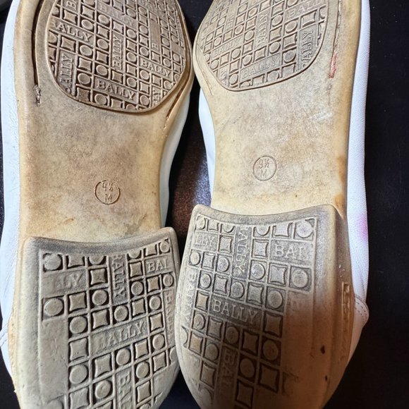 Bally size 9.5 cream mens leather shoes with tassels main image 10